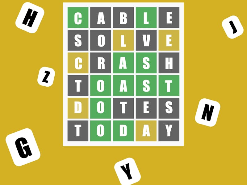 Wordle Puzzle Board